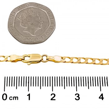9ct gold 4.7g 18 inch curb Chain